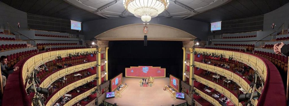 Celebración del Sorteo Extraordinario de la Lotería de Navidad 2025, en el Teatro Real
