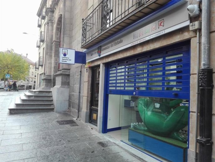 Imagen de la administración 'La Ranita', en Salamanca.