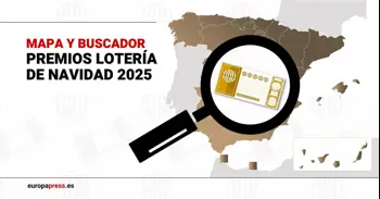 MAPA | ¿Dónde ha caído el Gordo y el resto de grandes premios este año?