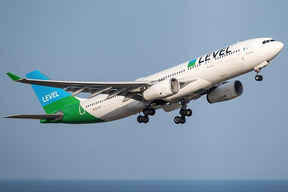 Archivo - Un avión de Level