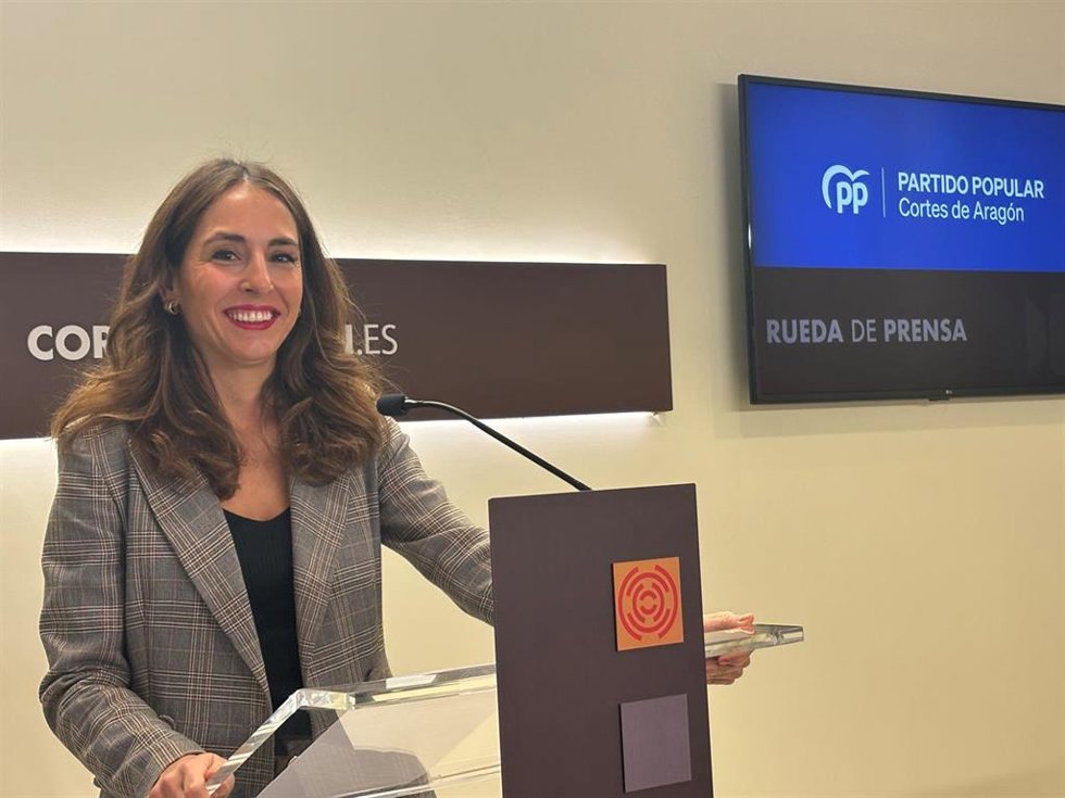 La portavoz adjunta del PP, María Navarro.