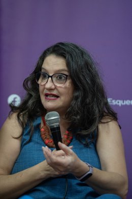 Archivo - Arxiu - L'exvicepresidenta, exconsellera d'Igualtat i Polítiques Inclusives, i exportaveu del Govern de la Generalitat Valenciana, Mónica Oltra, en la central d'EUPV, a 4 d'octubre del 2025, a València