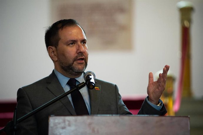 Archivo - Yván Gil, ministro de Exteriores de Venezuela.