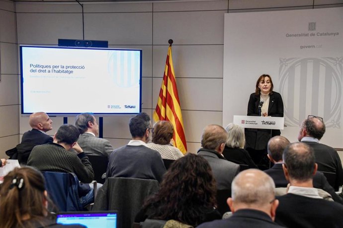 La consellera de Territorio, Vivienda y Transición Ecológica de la Generalitat, Sílvia Paneque.