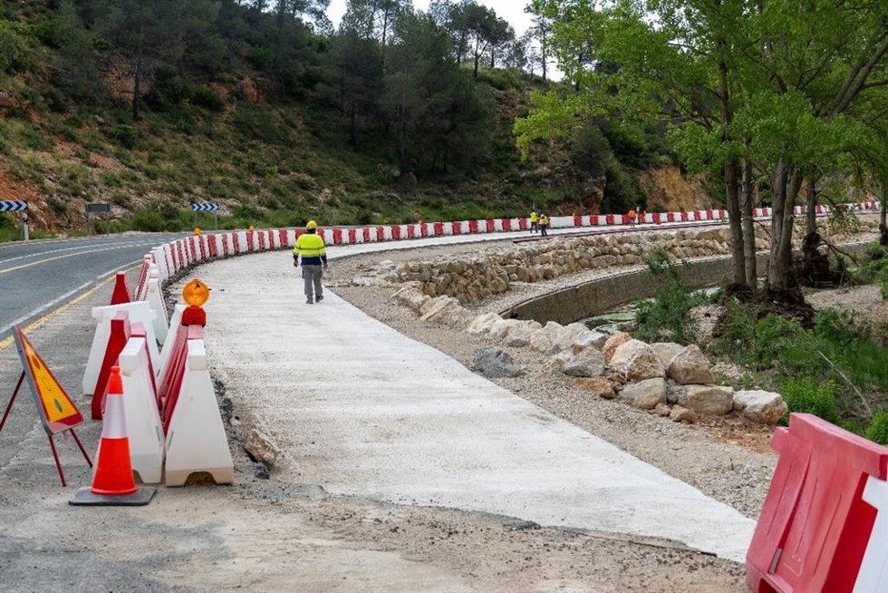 Archivo - Obras postdana del Ministerio de Trnsportes.