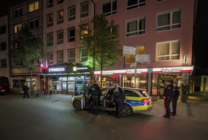 Archivo - Imagen de archivo de la Policía en Giessen (Alemania)