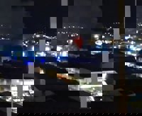 Se incendia un depósito con 30.000 litros de aceite de Ferroatlántica