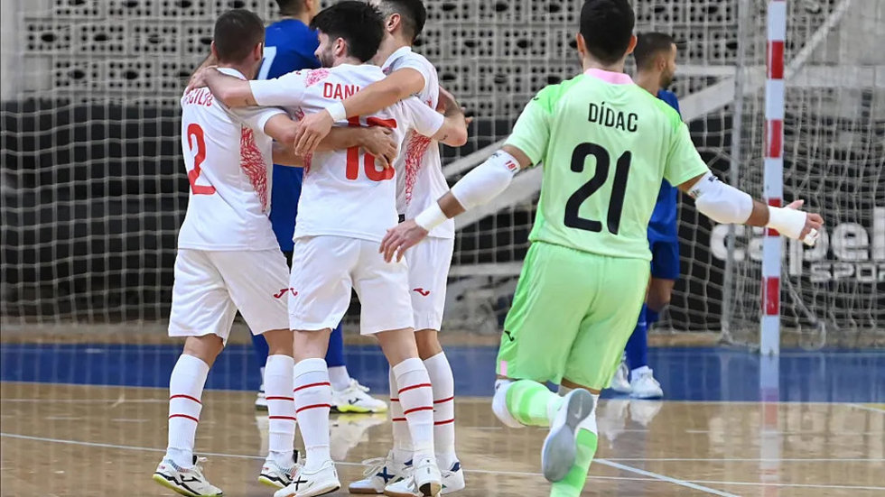 La selección española masculina de fútbol sala
