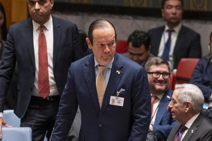 Archivo - El ministro de Exteriores de Panamá, Javier Martinez-Acha 