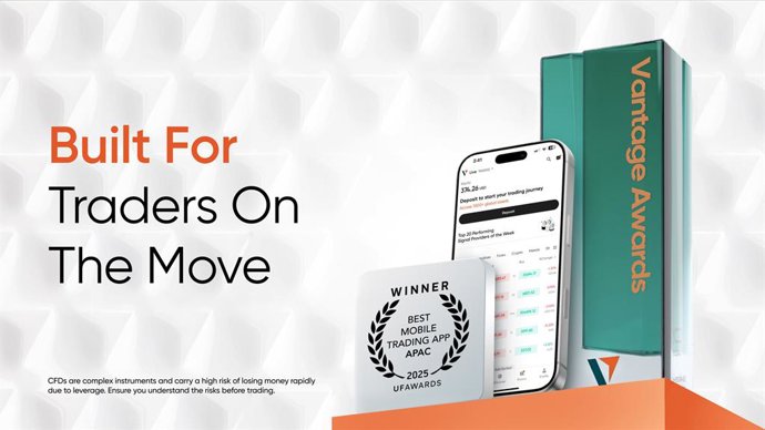 Vantage Wins ‘Best Mobile Trading App - APAC’ at the UF Awards APAC 2025