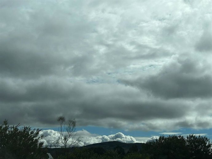 Cielos nubosos en Extremadura