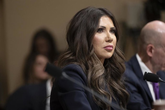 La secretaria de Seguridad Nacional de EEUU, Kristi Noem
