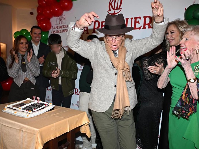 José Ortega Cano, muy feliz en su 72 cumpleaños