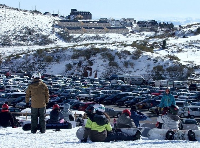 Archivo - Estación de Alto Campoo.-ARCHIVO