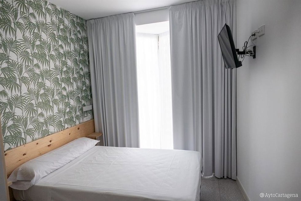 Archivo - Una habitación de hotel
