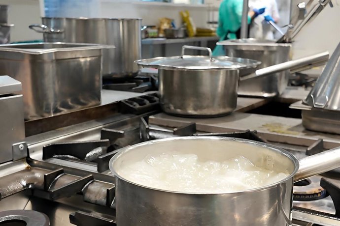 Cocina del Hospital Virgen Macarena de Sevilla.