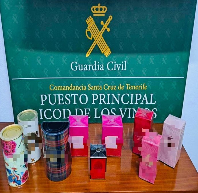Perfumes sustraídos en un centro comercial en Icod