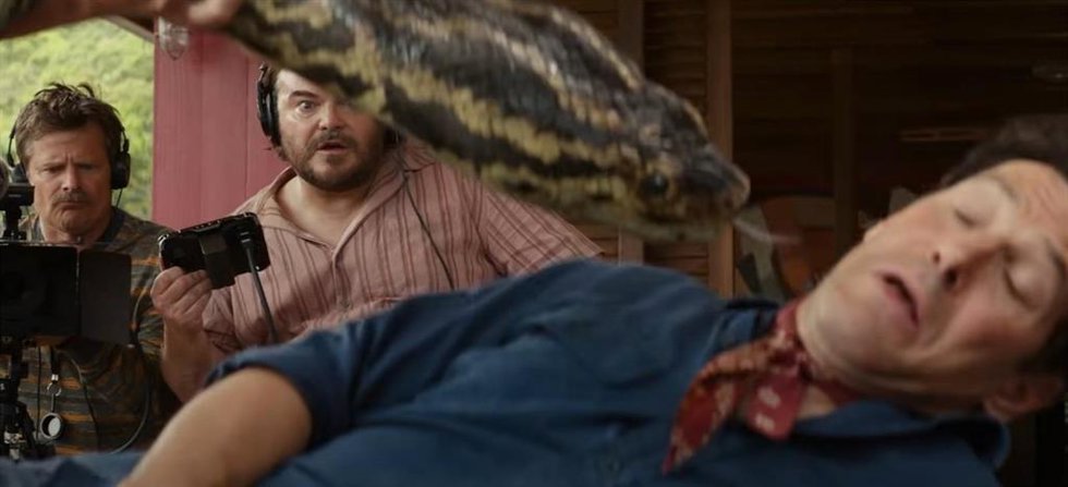 Archivo - Jack Black y Paul Rudd contra serpientes gigantes en el  tráiler de Anaconda