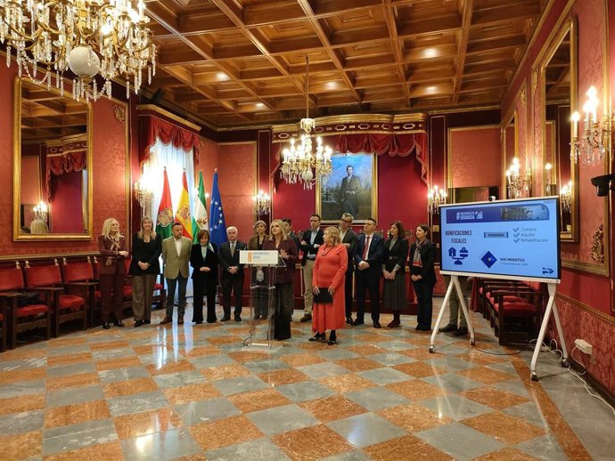 Presentación del proyecto del presupuesto de la ciudad de Granada para 2026 el pasado 1 de diciembre
