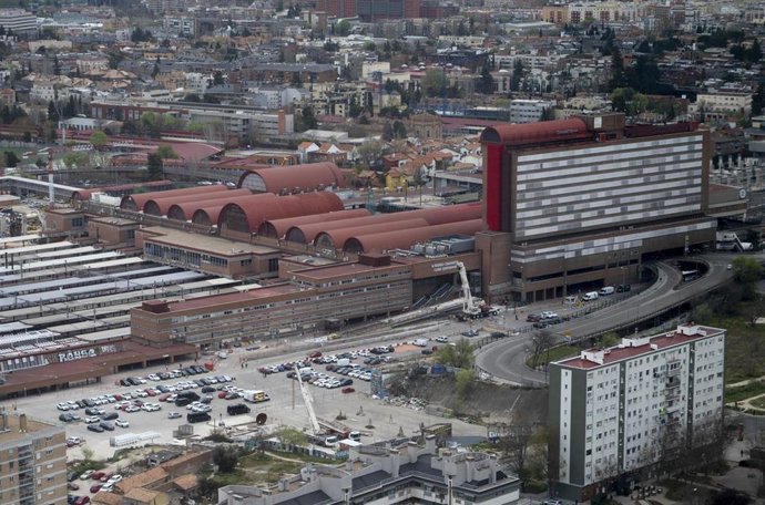 Archivo - Vista general del lugar donde se situará el Centro de Negocios de Madrid Nuevo Norte (MNN), a 24 de marzo de 2023, en Madrid (España)