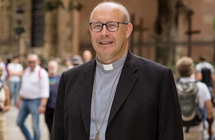 José Antonio Satué, obispo de Málaga.