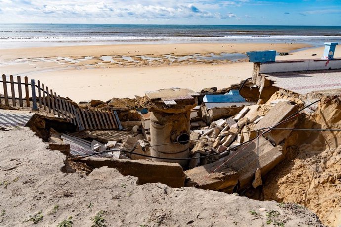 Paseo marítimo de Matalascañas.