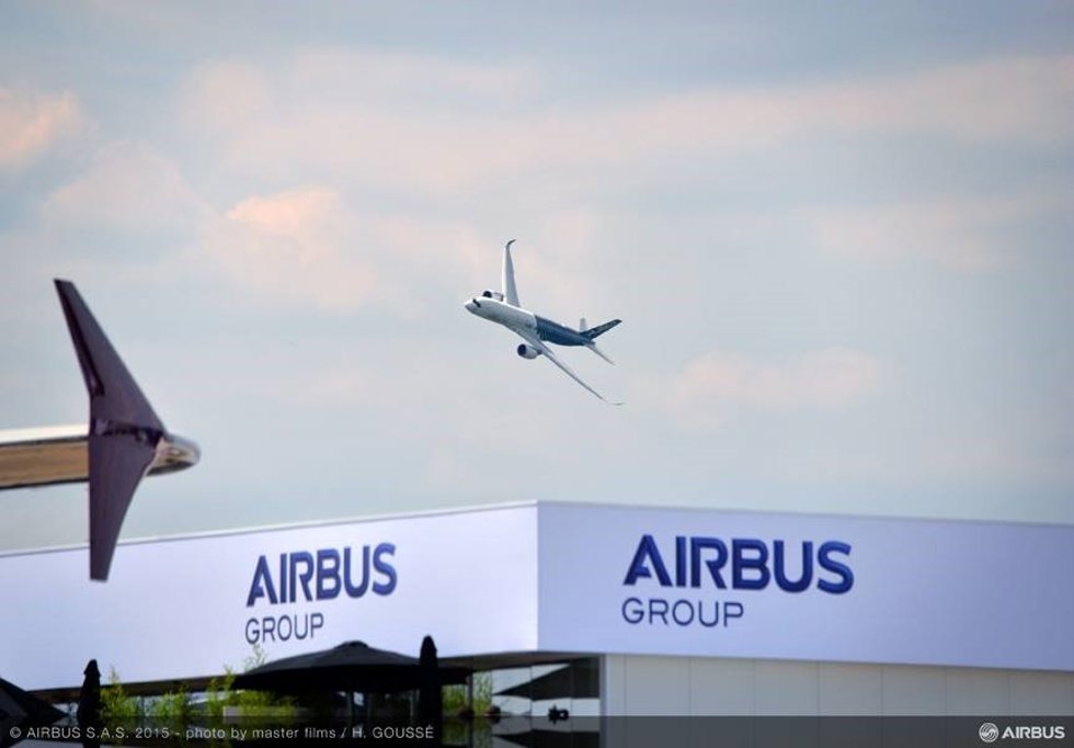Archivo - Avión de Airbus