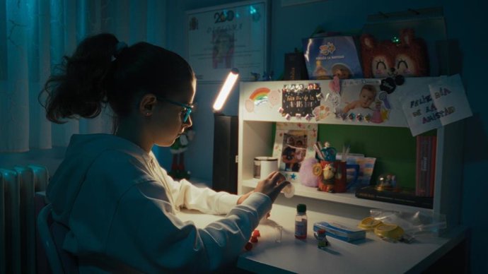 Imagen del vídeo del villancico grabado por la UCLM.