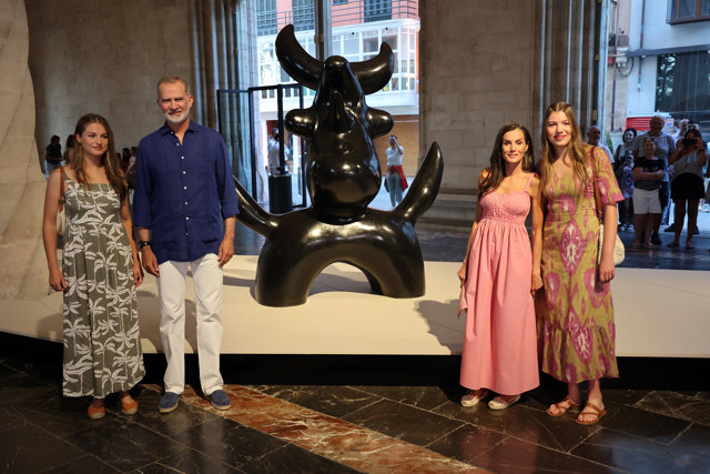 Visita de la Casa Real a Mallorca