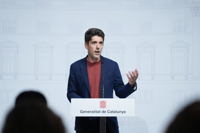 Archivo - El portaveu dels Comuns al Parlament, David Cid