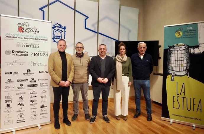 Presentación de los conciertos de La Estufa de Arrabal de Portillo (Valladolid).