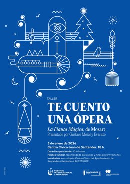 El FIS organiza un taller familiar el día 3 sobre la ópera de Mozart 'La flauta mágica'