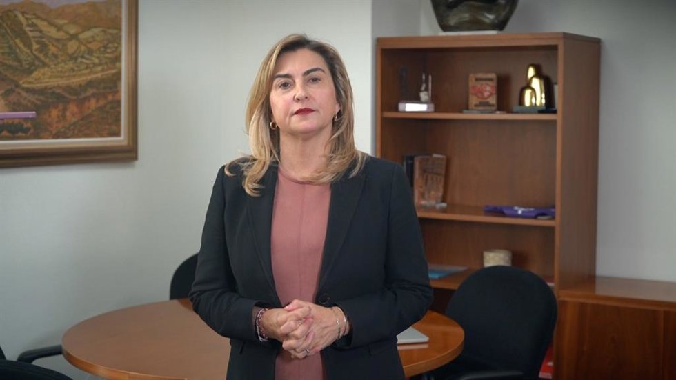 La portavoz del Grupo Parlamentario Socialista, Carmina Fernández