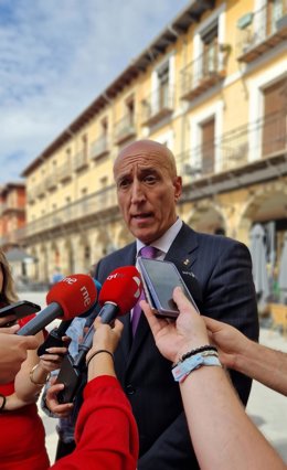 El alcalde de León y secretario general de la Agrupación del PSOE en la capital leonesa, José Antonio Diez, en una imagen de archivo.