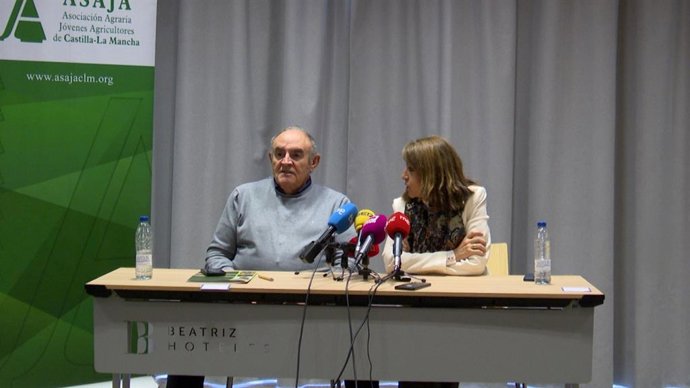 El presidente de Asaja Castilla-La Mancha, José María Fresneda.