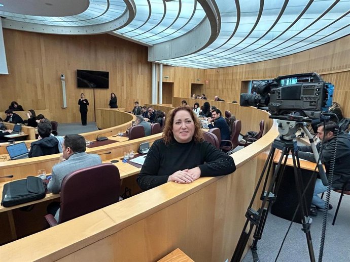 La diputada provincial de IU en Granada, Mari Carmen Pérez