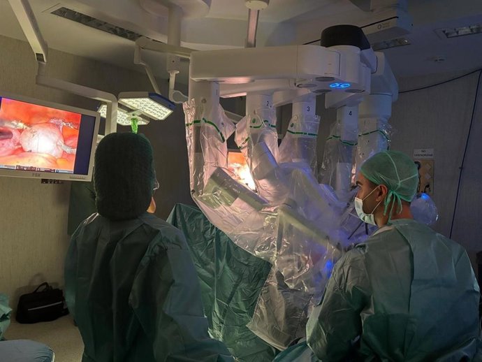 Intervención con robot en Ginecología