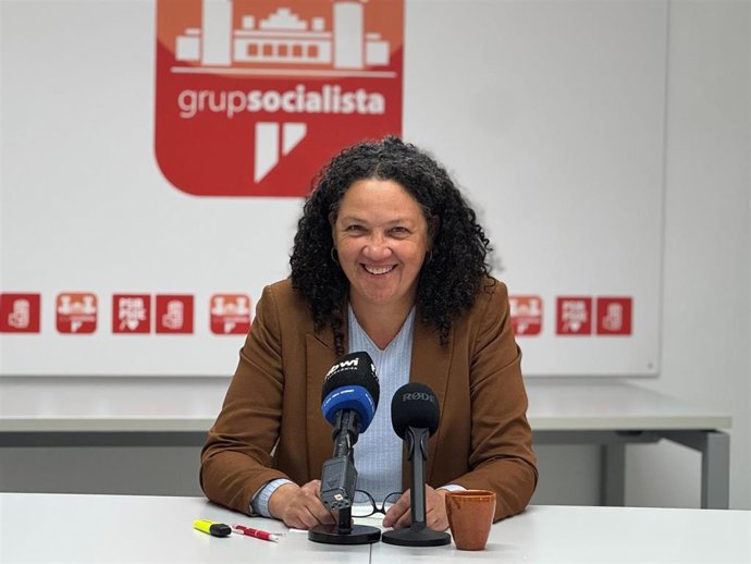 La portavoz socialista en el Consell de Mallorca, Catalina Cladera.