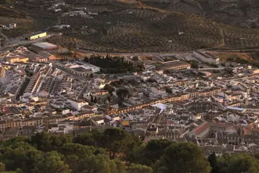 Archivo - Vista aérea de Archidona.