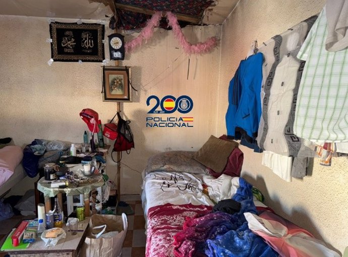 Lugar donde residía uno de los trabajadores dentro de su puesto de trabajo.