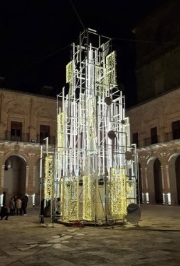 Encendido de Navidad en el Monasterio de Uclés