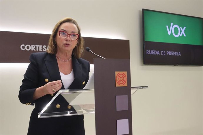 La diputada de Vox Carmen Rouco.