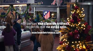 Spot navideño del Atlético de Madrid de 2025.