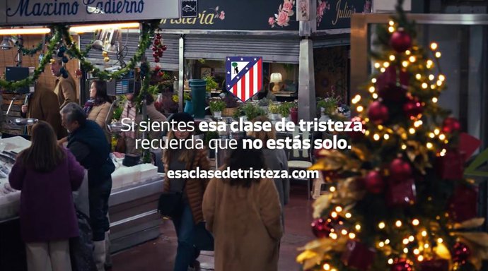 Spot navideño del Atlético de Madrid de 2025.