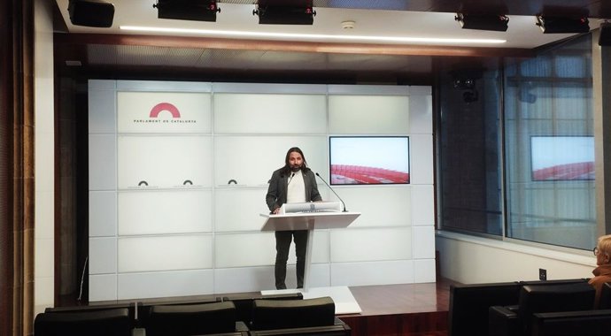 El portaveu adjunt d'ERC al Parlament, Jordi Albert