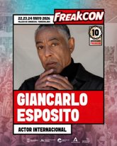 Foto: Giancarlo Esposito, primer invitado confirmado del décimo aniversario de FreakCon 2026