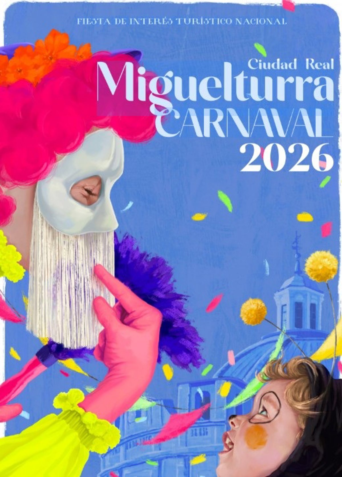  ¿A que no me conoces?  del castellonense Sebastián Casanova será la imagen oficial del Carnaval de Miguelturra 2026