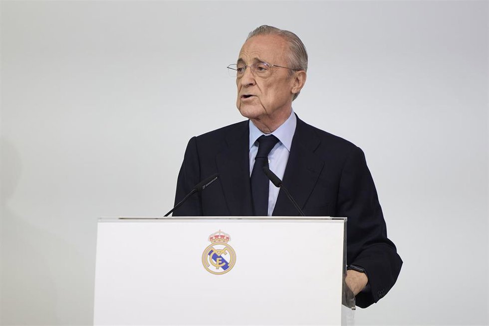 Florentino Pérez, presidente del Real Madrid.