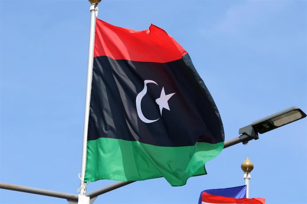 Archivo - Bandera de Libia