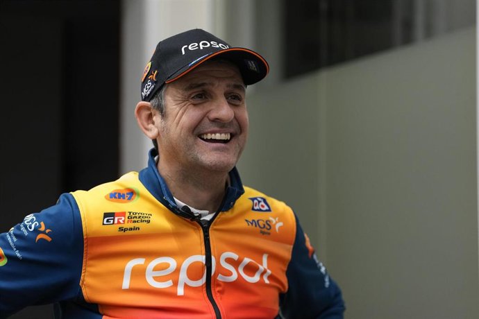 El piloto español Isidre Esteve, en una entrevista a Europa Press. 